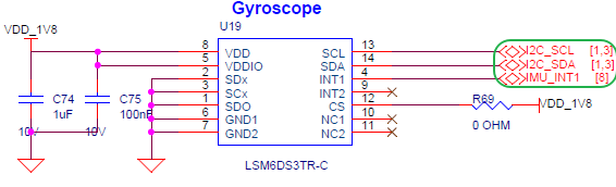 LSM6DS3TR-C 接口